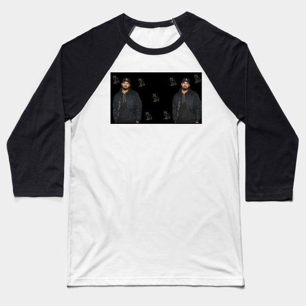 Drake Baseball T-Shirt by fariskaram
